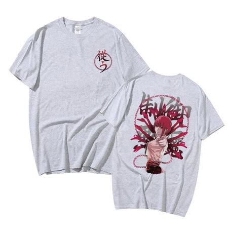 This shirt embodies the spirit of adventure in the world of Chainsaw Man . If you are looking for more Chainsaw Man  Merch, We have it all!| Check out all our Anime Merch now!