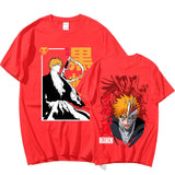 Immerse yourself in the world of Bleach with this sleek and trendy T-shirt. If you are looking for more Bleach Merch, We have it all!| Check out all our Anime Merch now.
