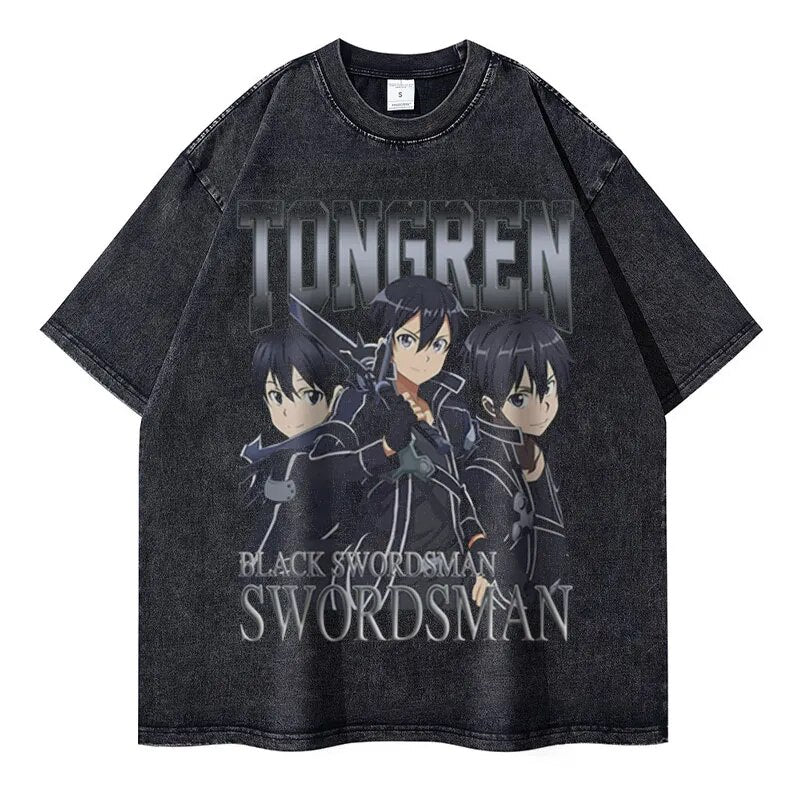 This shirt is a treasure & brings the celebrated Sword Art Online universe to life. If you are looking for more Sword Art Merch, We have it all! | Check out all our Anime Merch now! 