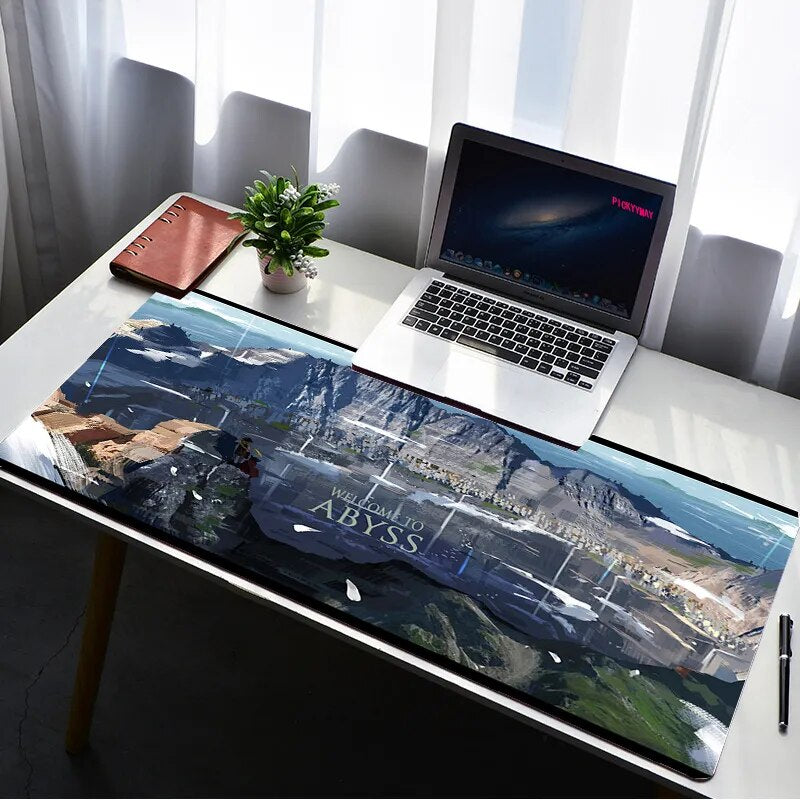 This mousepad captures the magic of Made in Abyss. If you're looking for more Made in Abyss merch, we have it all! Check out our anime merch now—free shipping!