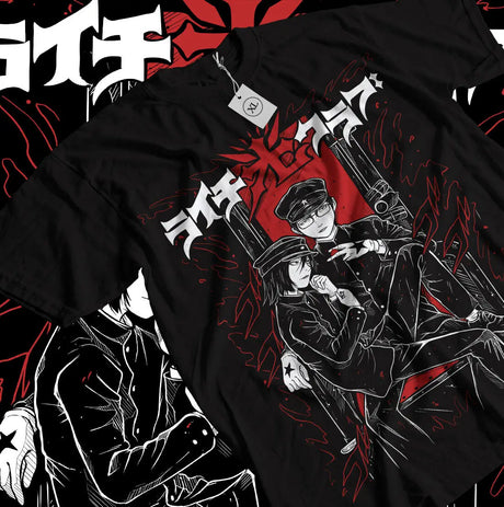 Here at Everythinganimee we have the best anime shirts in the world. Step into the dark, twisted world of Litchi Hikari Club with this mesmerizing tee, capturing the brooding and sinister essence of the characters.