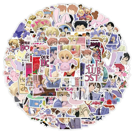Get your hands on the cutest stickers ever with our Ouran High School Host Club Stickers | Everythinganimee has the best anime merch in the world.