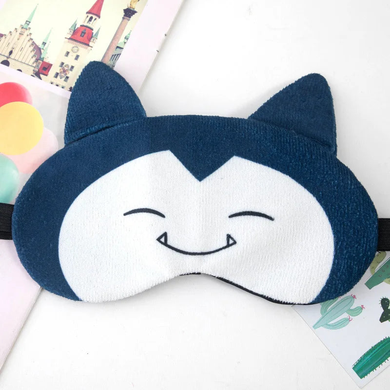 Here at Everythinganimee we have only the best anime merch! Free Global Shipping.
Get ready for the cutest and most comfortable night's sleep with these Pokémon-themed sleep masks! Featuring your favorite Pokémon characters—Pikachu, Jigglypuff, Snorlax, and Bulbasaur—these masks are perfect for fans of all ages.