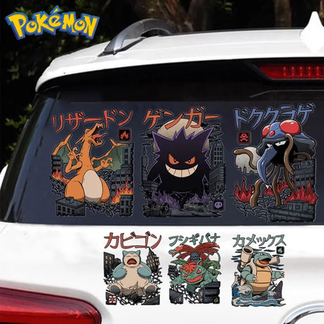 Catch them all! These stickers add a touch of fun to your everyday life. | If you are looking for more Pokemon Merch, We have it all! | Check out all our Anime Merch now!
