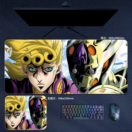 This mousepad captures the magic of JoJo's Bizarre Adventure. Want more merch? We’ve got it all—check out our anime store now with free shipping!