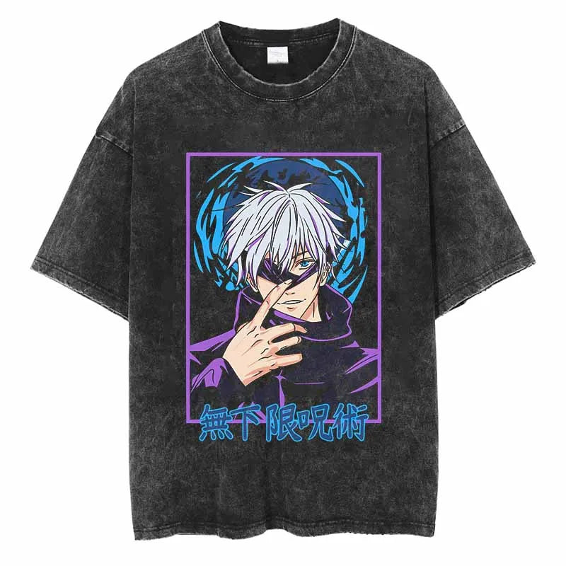 This tee captures the magic of Jujutsu Kaisen. If you're looking for more Jujutsu Kaisen merch, we have it all! Check out our anime merch now—free shipping!