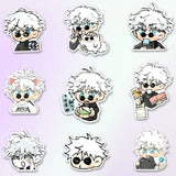 Get the most awesome stickers now! Our Gojo Satoru Grand Sticker Ensemble | Here at Everythinganimee we have the worlds best anime merch | Free Global Shipping