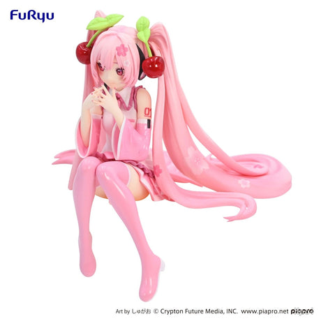 This figurine captures the essence of Sakura Miku, adorned in hues of cherry blossoms.  If you are looking for more Sakura Miku Merch, We have it all! | Check out all our Anime Merch now!