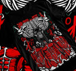 Here at Everythinganimee we have only the best anime merch! Free Global Shipping.
Unleash the power of the Rumbling with this striking Attack on Titan Eren Rumbling T-Shirt.