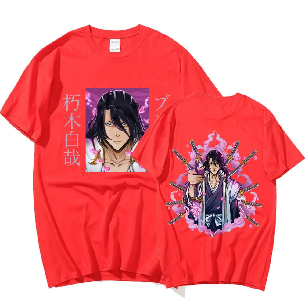 Enter the world of Soul Reapers with our Bleach Byakuya Kuchiki T-Shirt, If you are looking for more Bleach  Merch, We have it all!| Check out all our Anime Merch now! 