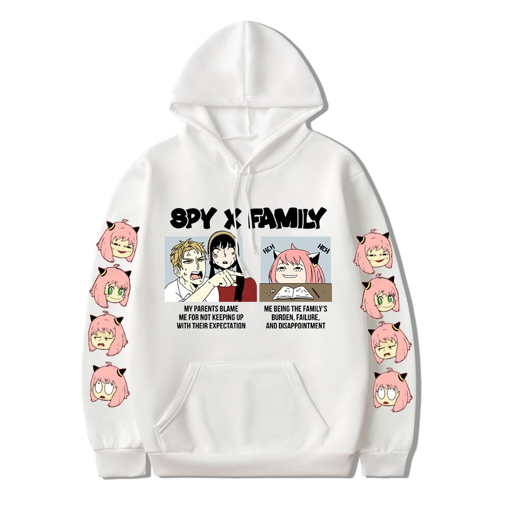 Upgrade your style with our kawaii Spy X Fam-Meme Hoodies  | If you are looking for more Spy X Family Merch, We have it all! | Check out all our Anime Merch now!