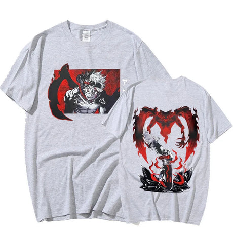 This shirt captures the magic of Asta. If you're looking for more Black Clover merch, we have it all! Check out our anime merch now—free shipping!