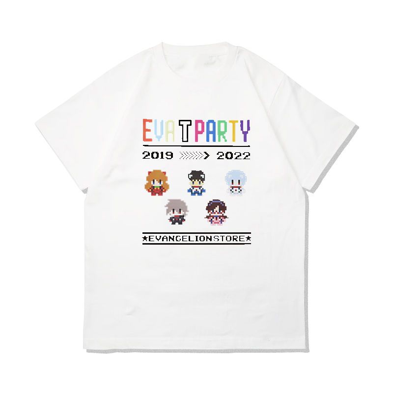 EVA EVANGELION Anime Pixel Art T-Shirt