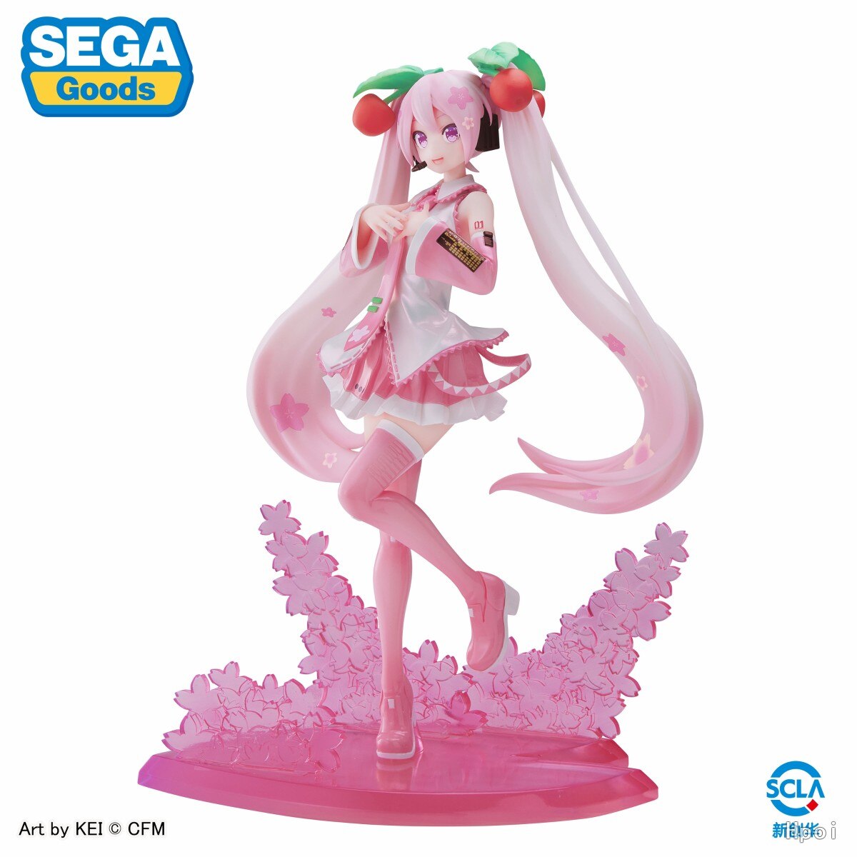 Admire the Sakura figurine, with hair flowing like petals & cherry blossoms shows spring's joy. If you are looking for more Vocaloid, We have it all! | Check out all our Anime Merch now!