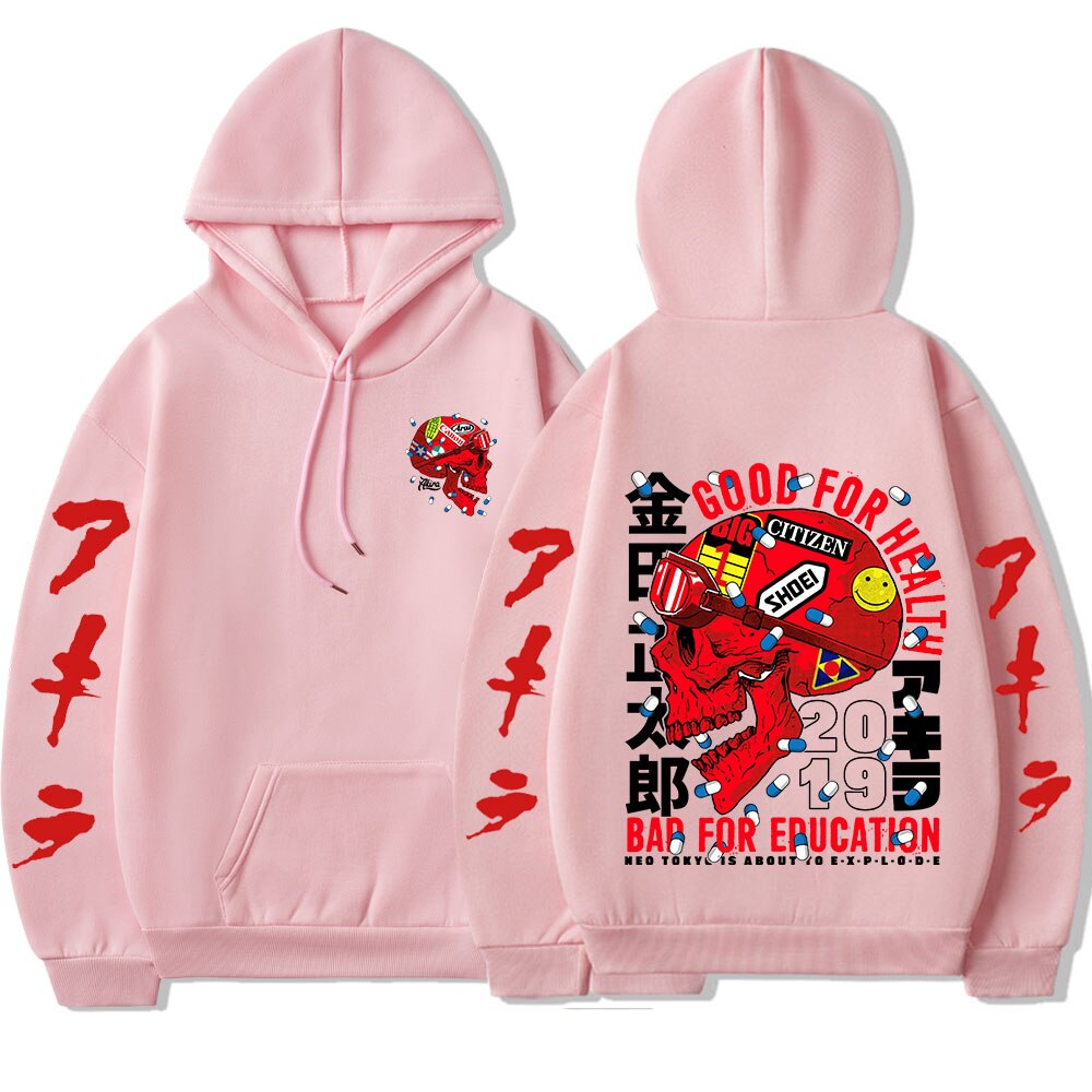 This hoodies captures the magic of Shotaro. If you're looking for more Neo Tokyo Akira merch, we have it all! Check out our anime merch now—free shipping!