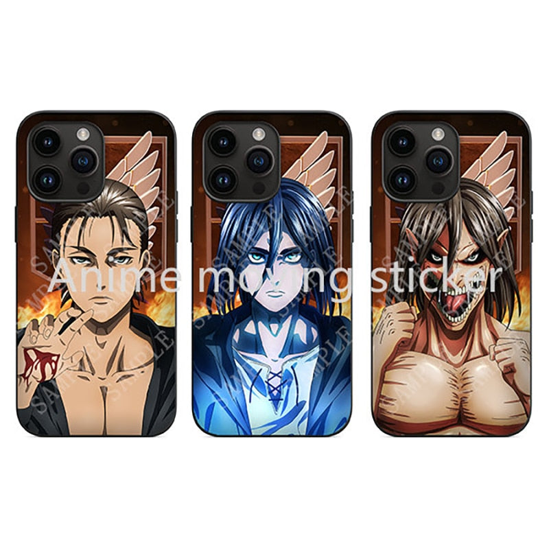 Eren Yeager 3D Motion IPhone Case