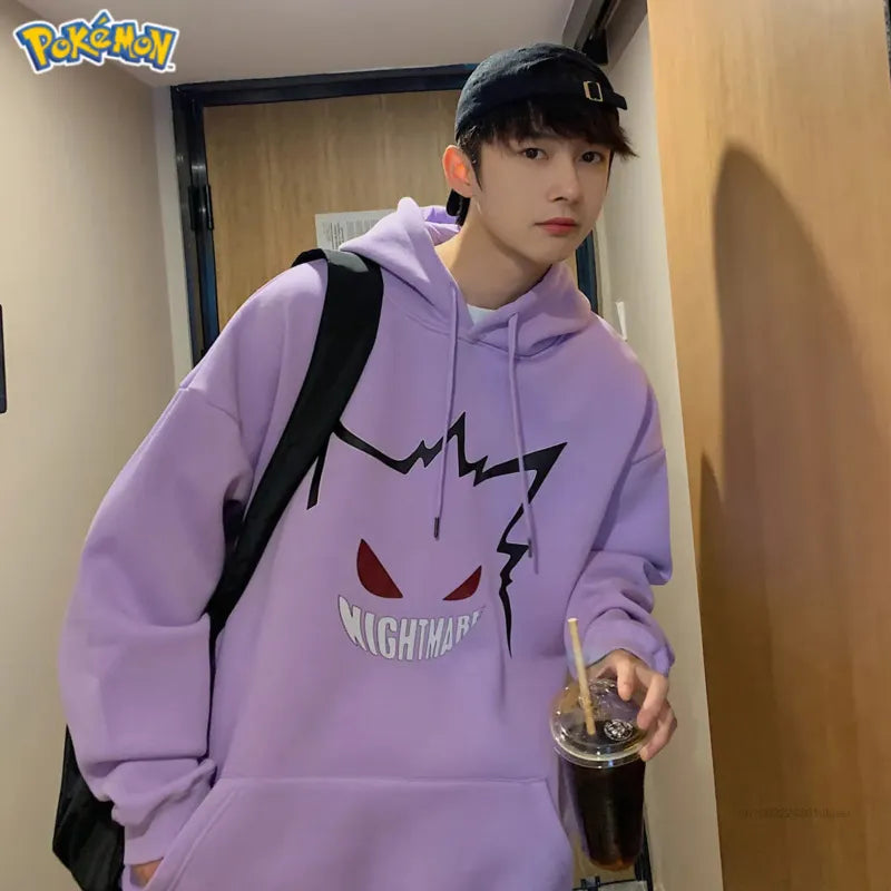 This hoodie captures the magic of Gengar. If you're looking for more Pokemon merch, we have it all! Check out our anime merch now—free shipping!