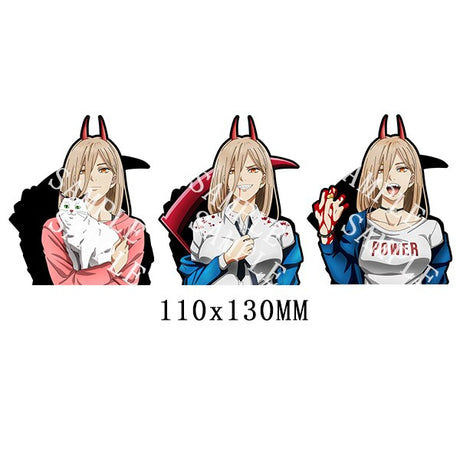 Chainsaw Man Power Motion Stickers