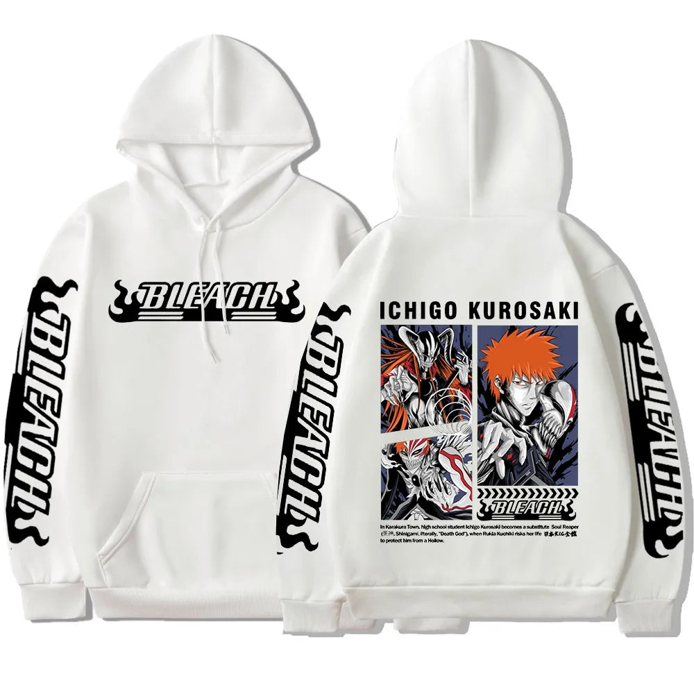 Upgrade your wardrobe with out brand new Bleach Hoodies | If you are looking for more Bleach Merch, We have it all! | Check out all our Anime Merch now!
