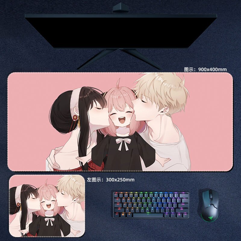 Kawaii Spy X Family Mouse Pads