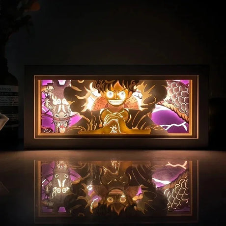 Illuminate your space with light boxes featuring favorite One Piece characters. | If you are looking for more One Piece Merch, We have it all! | Check out all our Anime Merch now!