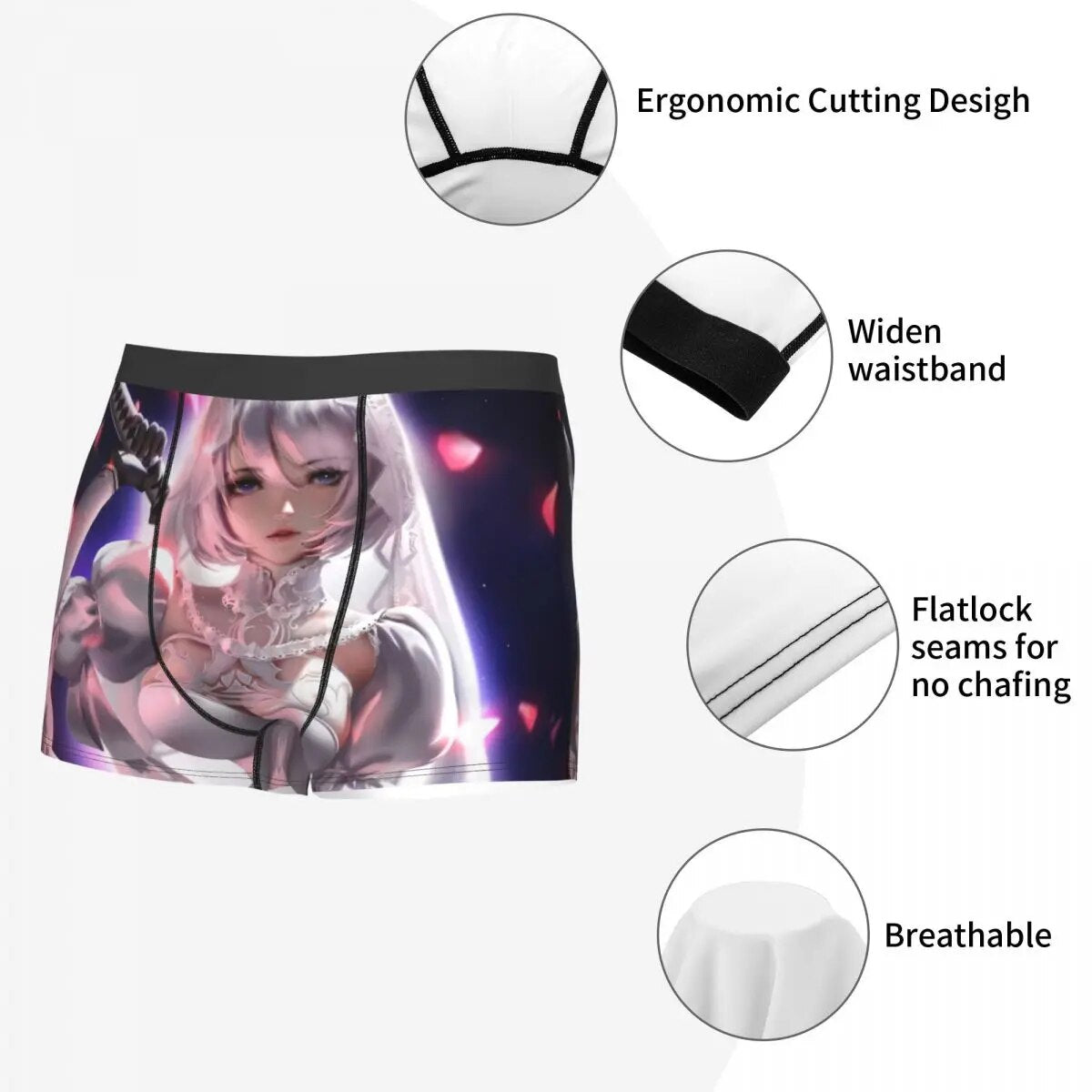 Wear your favourtie Nier Automata character as underwear! soft and cuddly | If you are looking for Nier Automata Merch, We have it all! | check out all our Anime Merch now!
