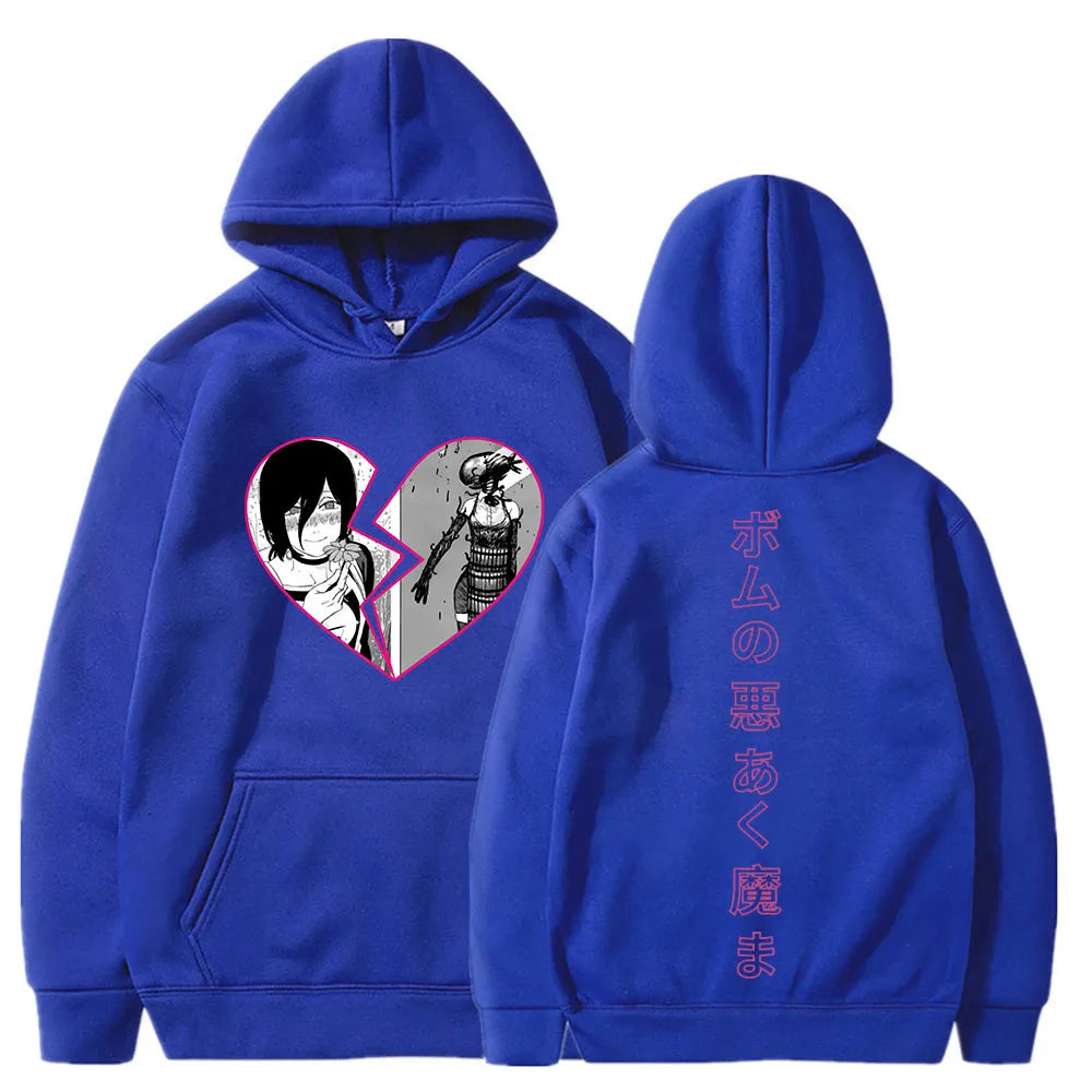 Immerse yourself in the chaotic world of Chainsaw Man with our Reze Hoodie! If you are looking for more Chainsaw Man Merch, We have it all!| Check out all our Anime Merch now!