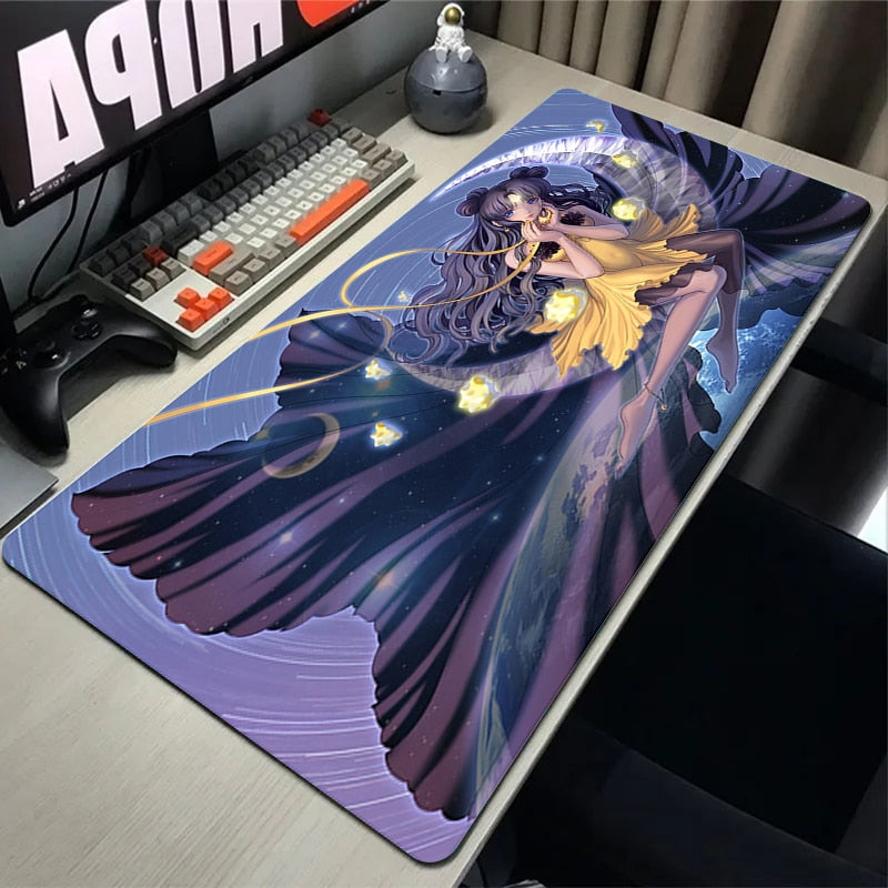 This mouse pad captures the magic of Sailor Moon. If you're looking for more Sailor Moon merch, we have it all! Check out our anime merch now—free shipping!