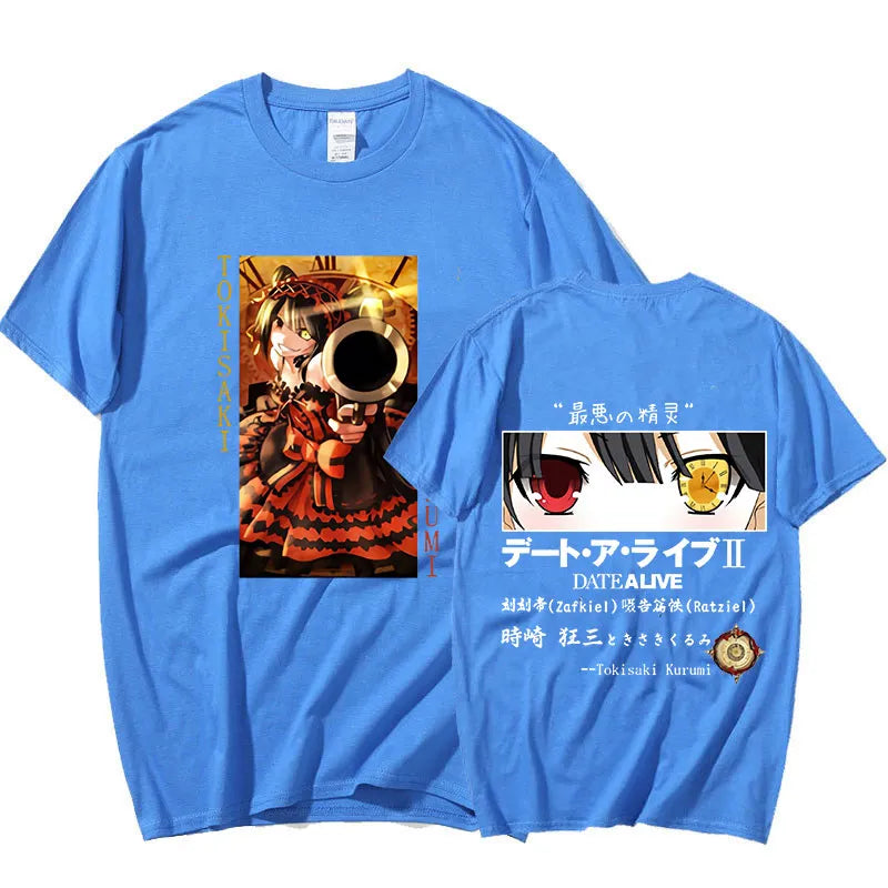 This T-shirt embodies the allure of Tokisaki, one of most captivating characters.If you are looking for more Date A Live Merch, We have it all!| Check out all our Anime Merch now!
