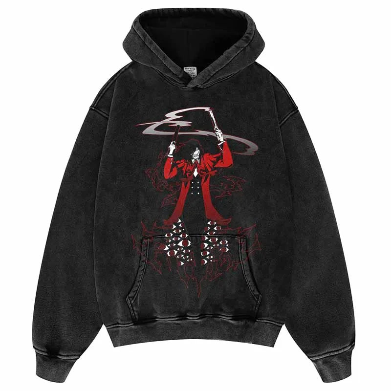 This Hoodie celebrates the beloved Hellsing Series, ideal for both Autumn & Winter. | If you are looking for more Hellsing Merch, We have it all! | Check out all our Anime Merch now!