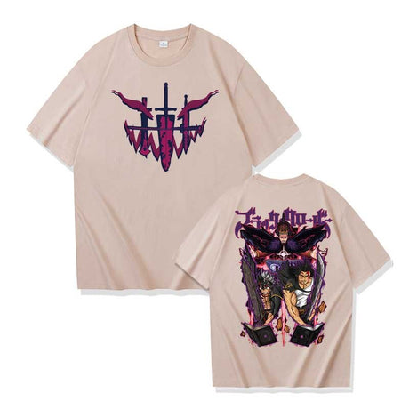 This tees captures the magic of Asta & Yami. If you're looking for more Black Clover merch, we have it all! Check out our anime merch now—free shipping!