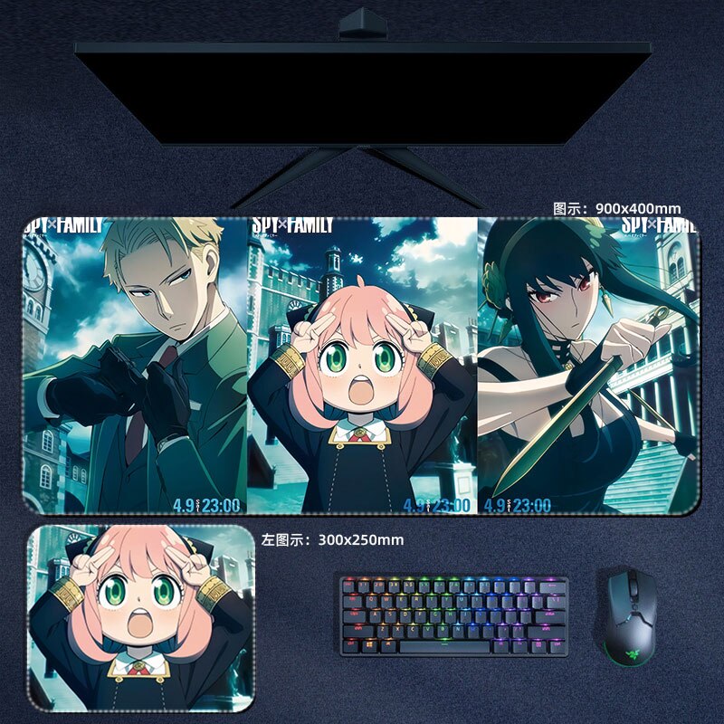 Kawaii Spy X Family Mouse Pads