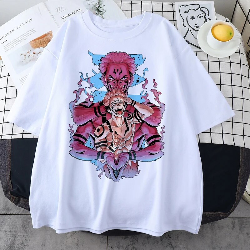 This tee captures the magic of Yuji Itadori. If you're looking for more Jujutsu Kaisen merch, we have it all! Check out our anime merch now—free shipping!
