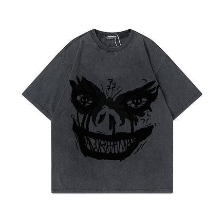 Anime DEATH NOTE T Shirt Streetwear Hip Hop Vintage grim Reaper Print T-Shirt 2023 Harajuku Casual Cotton Short Sleeve Tshirt, everythinganimee
