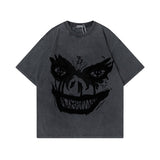Anime DEATH NOTE T Shirt Streetwear Hip Hop Vintage grim Reaper Print T-Shirt 2023 Harajuku Casual Cotton Short Sleeve Tshirt, everythinganimee