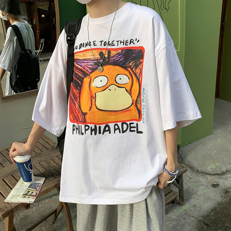 Get the coolest Anime shirts which include our Ducky Daze Cotton Tee | Here at Everythinganimee we have the worlds best anime merch | Free Global Shipping