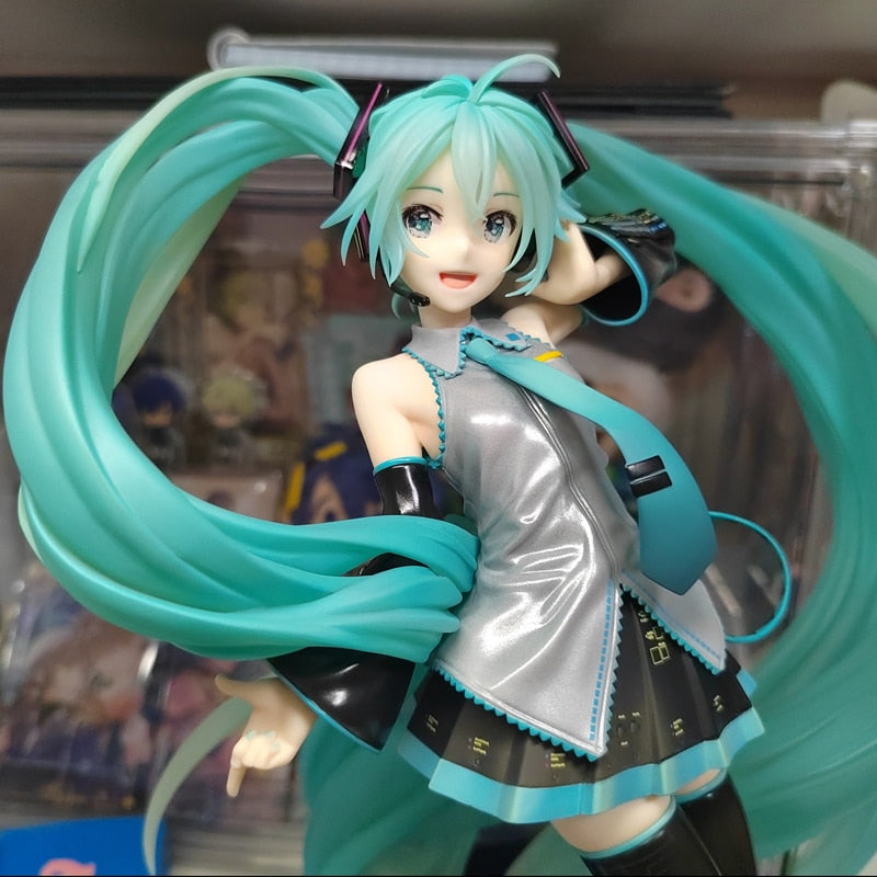 This figurine captures the magic of Hatsune Miku. If you're looking for more Hatsune Miku merch, we have it all! Check out our anime merch now—free shipping!