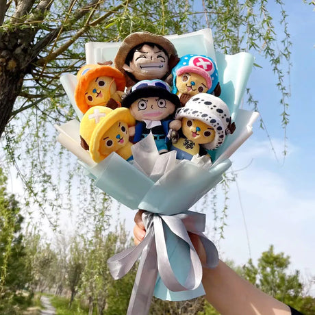 Give the best gift with our One Piece Treasure Trove Plush Bouquet | Here at Everythinganimee we have the worlds best anime merch | Free Global Shipping