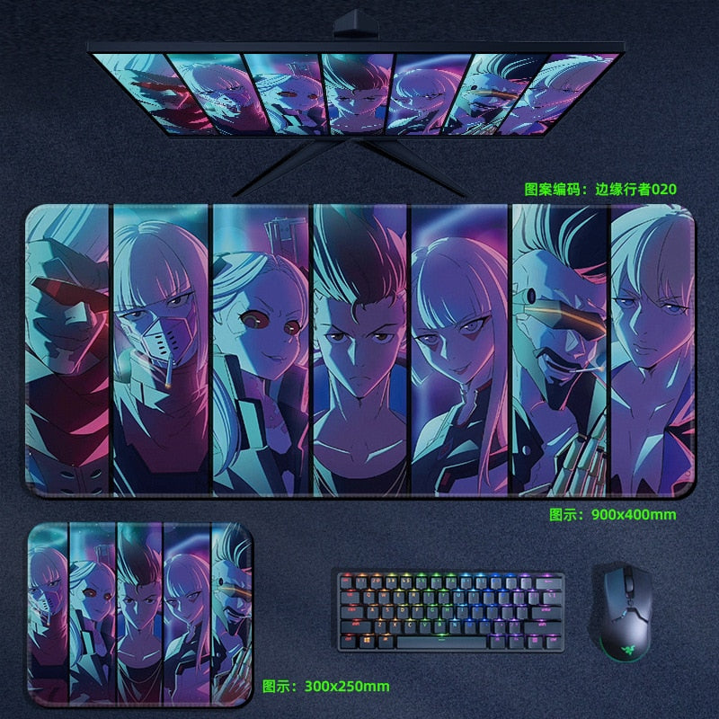 This mousepad captures the magic of Cyberpunk Edgerunners. Want more merch? We’ve got it all—check out our anime store now with free shipping!