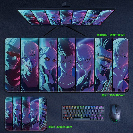 This mousepad captures the magic of Cyberpunk Edgerunners. Want more merch? We’ve got it all—check out our anime store now with free shipping!