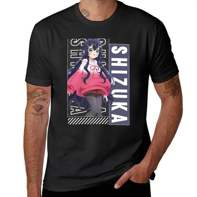 Here at Everythinganimee we only have the best shirts in the world! Unleash your inner cuteness with the Shizuka Tee, featuring an iconic, vibrant design from The 100 Girlfriends that anime fans will instantly recognize.