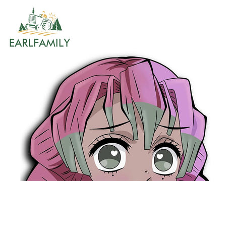 This stickers captures the magic of Mitsuri Kanroji. If you're looking for more Demon Slayer merch, we have it all! Check out our anime merch now—free shipping!