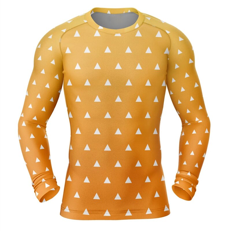 Demon Slayer Long Sleeve Compression Shirts