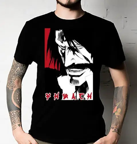 Here at Everythinganimee we have the best anime shirts in the world. 
Show your allegiance to the Quincy King with this striking tee featuring a bold illustration of Yhwach, the menacing antagonist from Bleach.