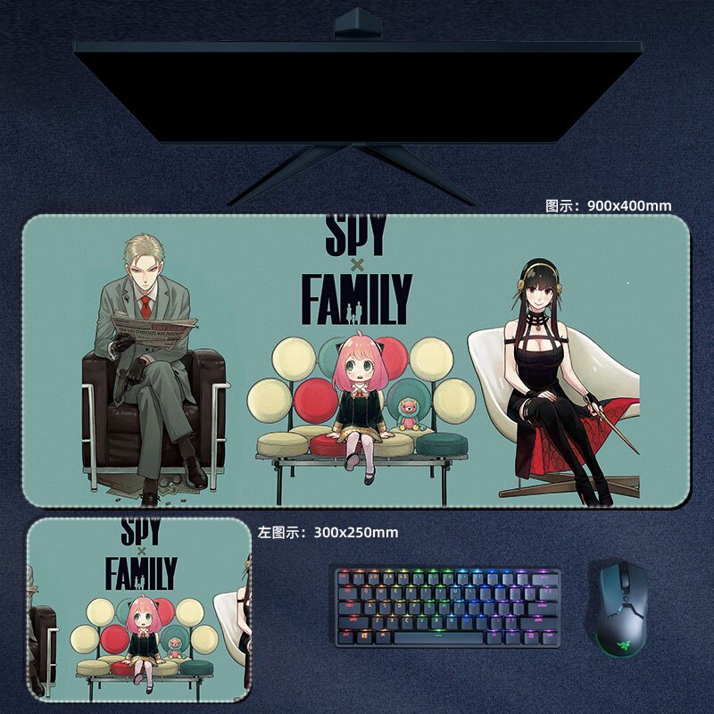 Kawaii Spy X Family Mouse Pads