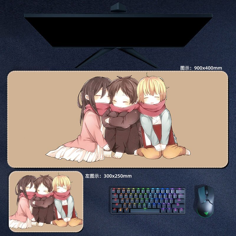 This mousepad captures the magic of  Attack On Titan. Want more Attack On Titan merch? We’ve got it all—check out our anime store now with free shipping!