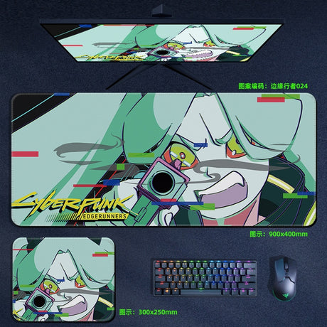 This mousepad captures the magic of Cyberpunk Edgerunners. Want more merch? We’ve got it all—check out our anime store now with free shipping!