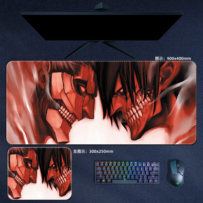 This mousepad captures the magic of  Attack On Titan. Want more Attack On Titan merch? We’ve got it all—check out our anime store now with free shipping!