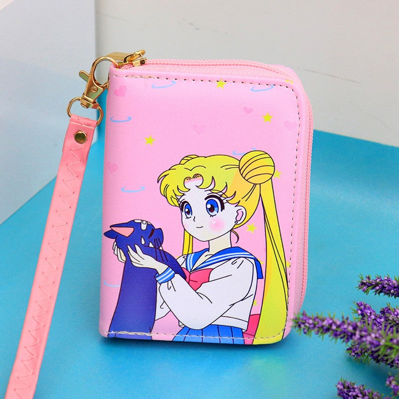 This wallet captures the magic of Usagi Tsukino. If you're looking for more Sailor Moon merch, we have it all! Check out our anime merch now—free shipping!
