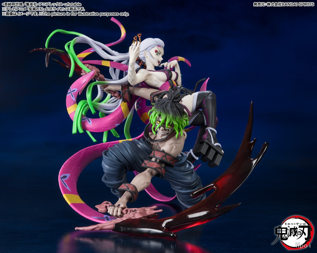 This figurine captures the magic of Daki & Gyutaro. If you're looking for more Demon Slayer merch, we have it all! Check out our anime merch now—free shipping!